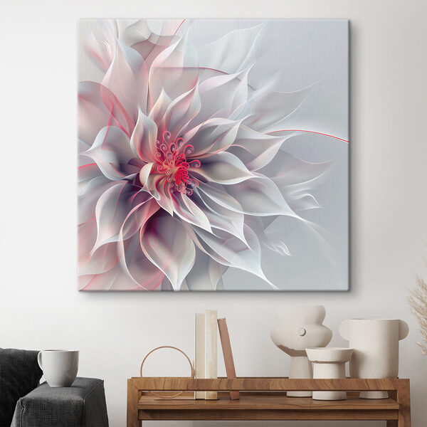 Weiße und rosa Blume Wandbilder Weiße und rosa Blume
