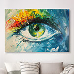 Wandbilder Gemälde eines Auges