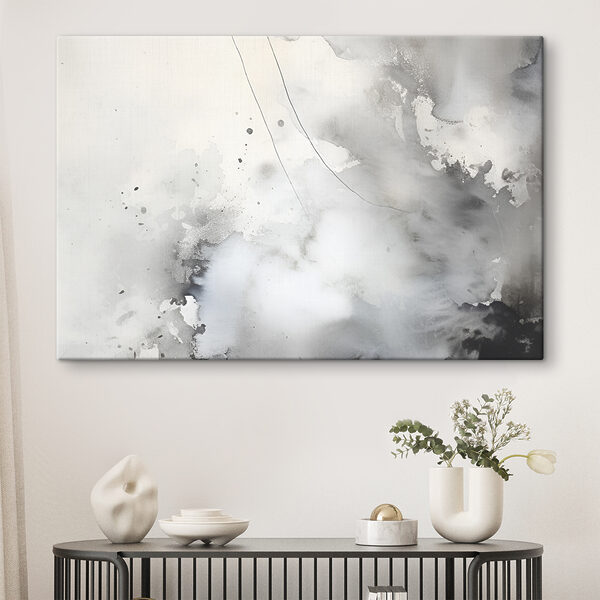 Canvas prints White and gray background Wandbilder Canvas prints White and gray background