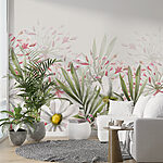 Fototapeten Soft Blooms Grace Tranquil Canvas