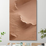 Wandbilder Sanddüne mit Wellen