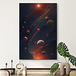 Wandbilder Planeten im Weltraum