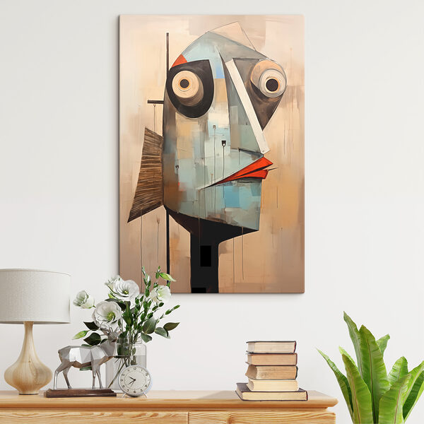 Bemalung eines Gesichts Wandbilder Bemalung eines Gesichts