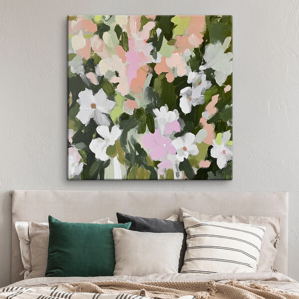 Malerei von Blumen und Blättern Wandbilder Malerei von Blumen und Blättern