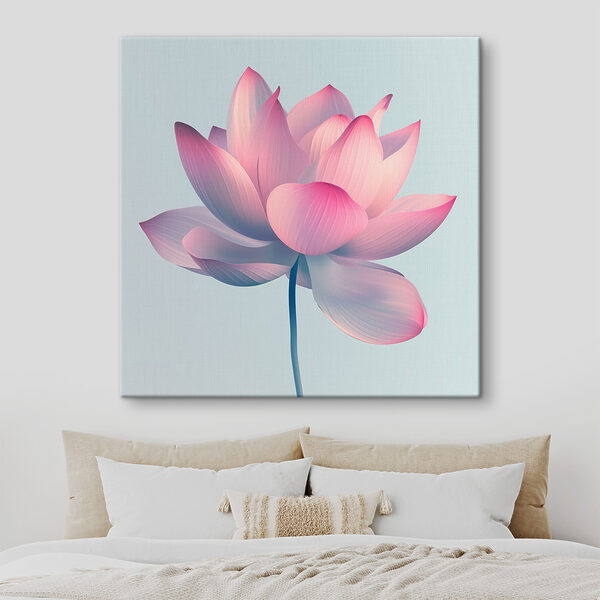 Rosa und weiße Blume Wandbilder Rosa und weiße Blume