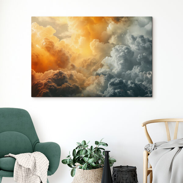 Gruppe von Wolken am Himmel Wandbilder Gruppe von Wolken am Himmel