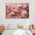 Wandbilder Canvas prints Branch with flowers on it