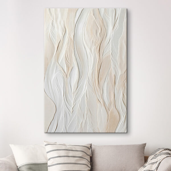 Wandbilder Weiße Wand mit gewellten Linien (Artikelnummer: s36027) Wandbilder Wandbilder Weiße Wand mit gewellten Linien (Artikelnummer: s36027)