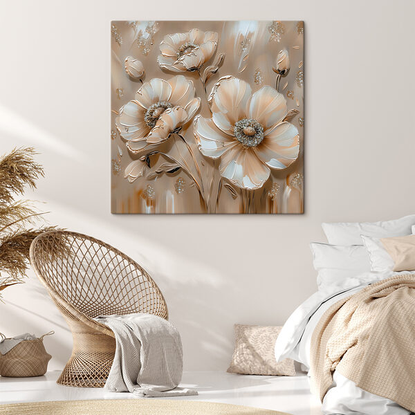 Elegante florale Harmonie in der Kunst Wandbilder Elegante florale Harmonie in der Kunst