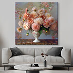 Wandbilder Vase mit Blumen darin