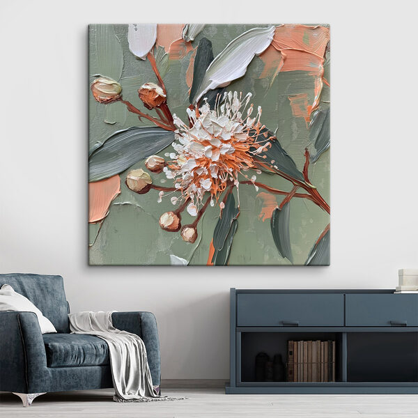Gemälde einer Blume Wandbilder Gemälde einer Blume