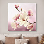 Wandbilder Magnolienblüten flüstern den Frühling herbei.