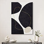 Wandbilder Elegante Kurven, monochrome Harmonie