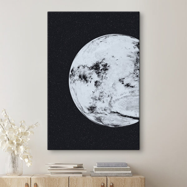 Planet im Weltraum mit Sternen Wandbilder Planet im Weltraum mit Sternen