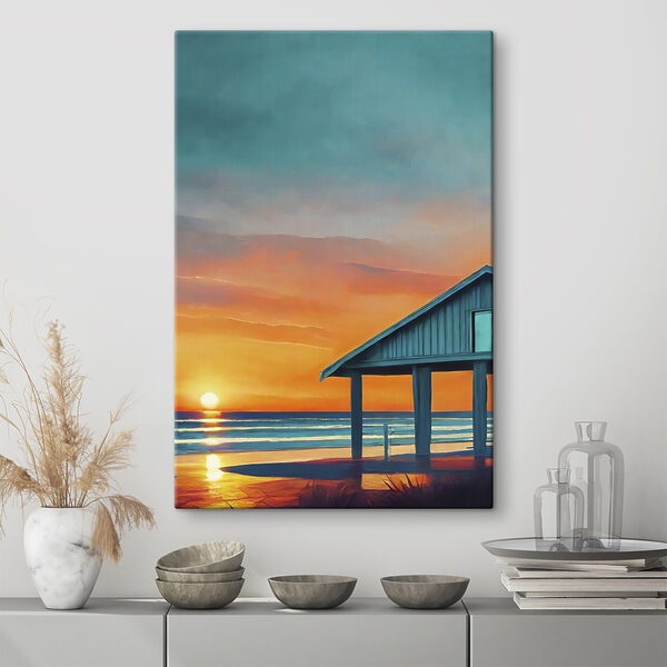 Haus am Wasser Wandbilder Haus am Wasser