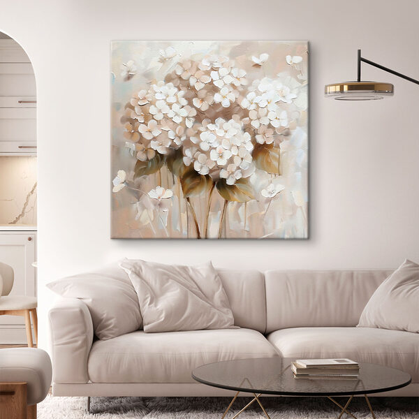 Gemälde von Blumen in einer Vase Wandbilder Gemälde von Blumen in einer Vase