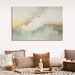 Wandbilder Gemälde einer Bergkette