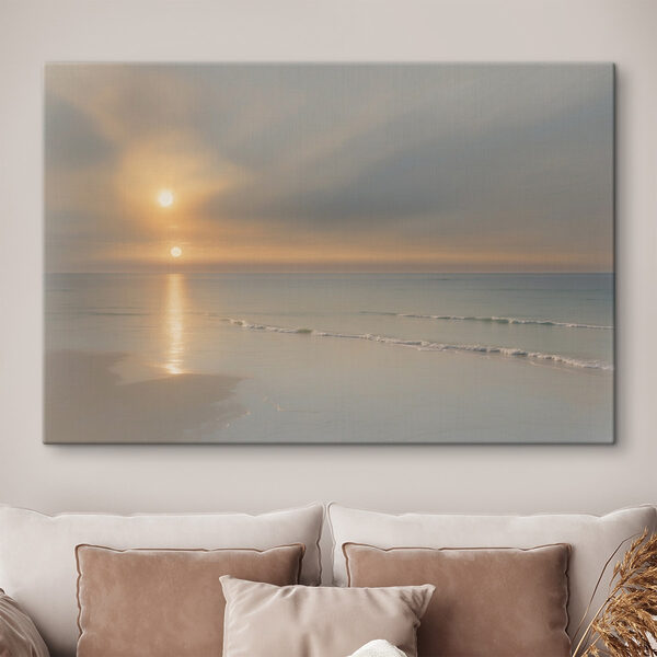 Sonnenuntergang über einem Strand Wandbilder Sonnenuntergang über einem Strand
