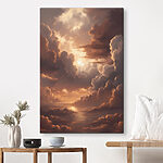 Wandbilder Wolken und Wasser am Himmel