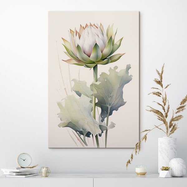 Gemälde einer Blume Wandbilder Gemälde einer Blume