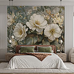 Fototapeten Schöne Blüten in sanften Tönen