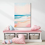 Wandbilder Strand mit Wellen und Sand