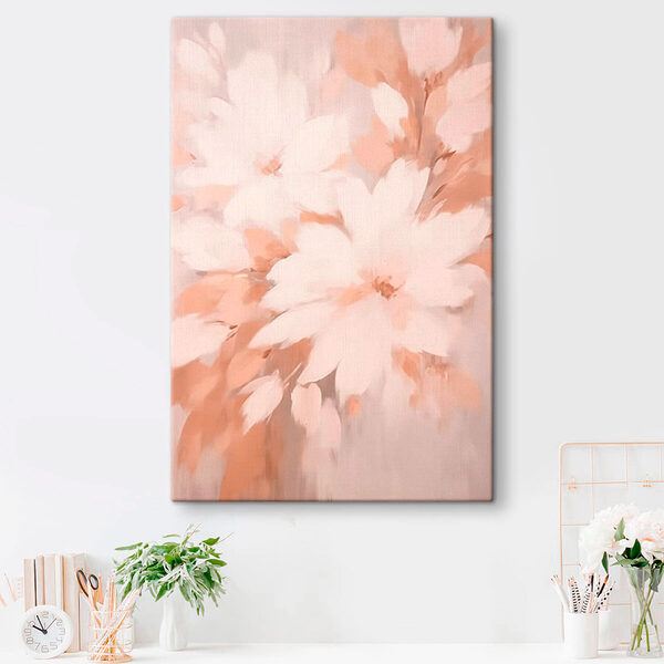 Heiteres Blumenarrangement in Pastellfarben Wandbilder Heiteres Blumenarrangement in Pastellfarben