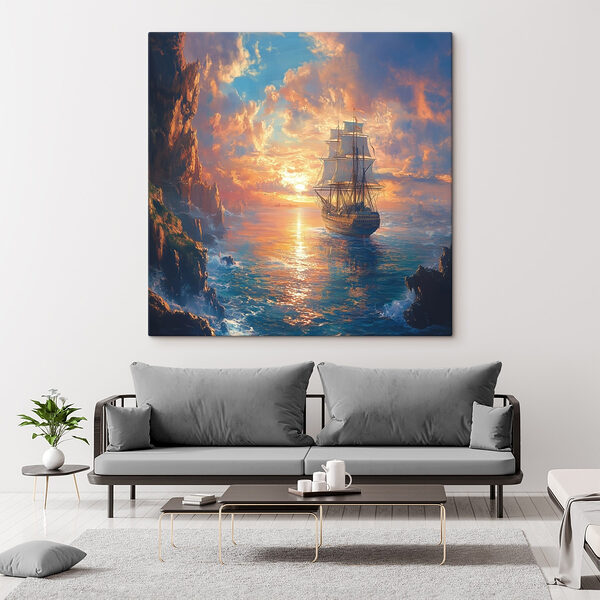 Schiff auf dem Wasser Wandbilder Schiff auf dem Wasser