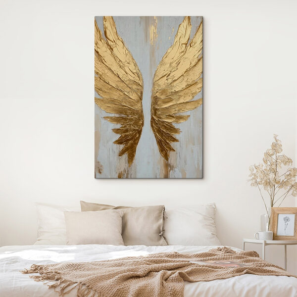 Wandbilder Wandbilder Majestätische Flügel in strukturiertem Design (Artikelnummer: s41917)