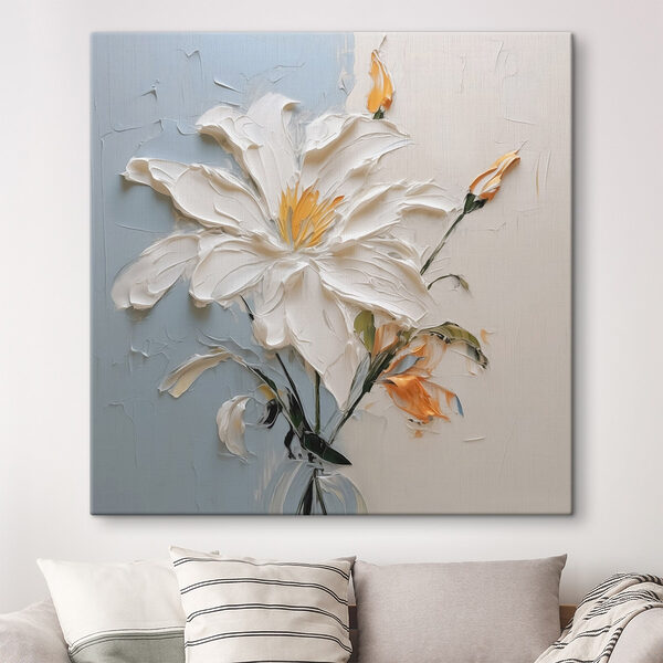 Gemälde einer Blume Wandbilder Gemälde einer Blume