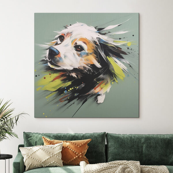 Gemälde eines Hundes Wandbilder Gemälde eines Hundes