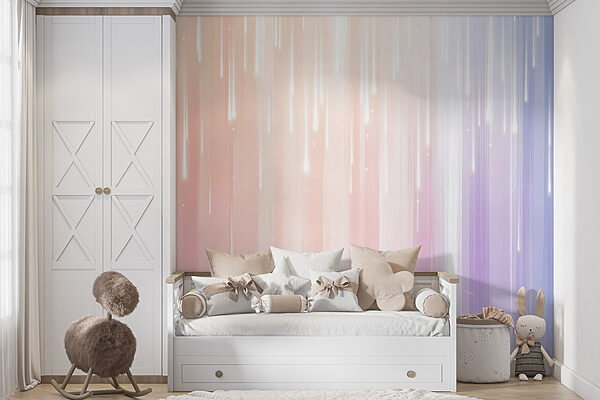 Unscharfes Bild eines Regenbogens aus Licht Fototapeten Unscharfes Bild eines Regenbogens aus Licht