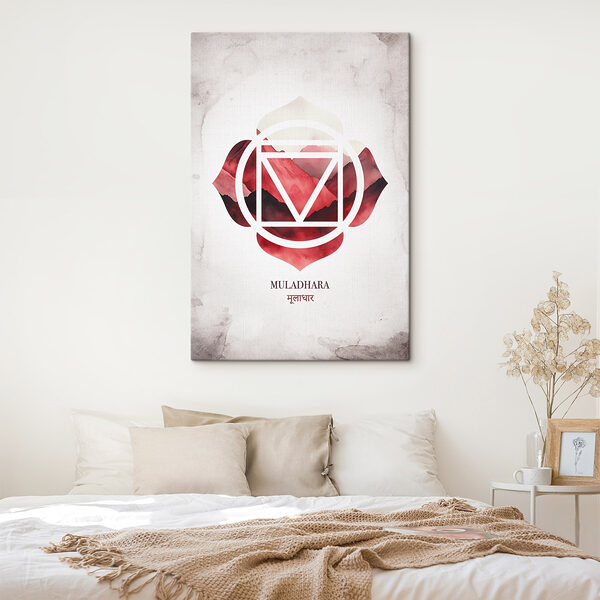 Rotes und weißes Logo Wandbilder Rotes und weißes Logo