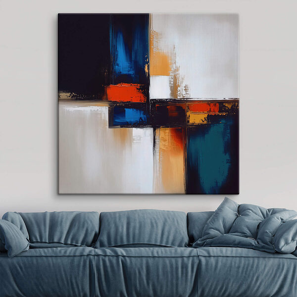 Wandbilder Gemälde eines Kreuzes