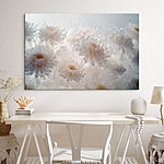 Wandbilder Gruppe von weißen Blumen