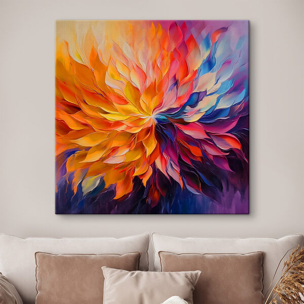 Gemälde einer Blume Wandbilder Gemälde einer Blume