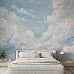 Fototapeten Blauer Himmel mit Wolken