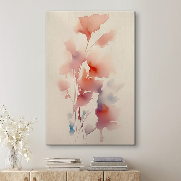 Aquarellmalerei von Blumen Wandbilder Aquarellmalerei von Blumen