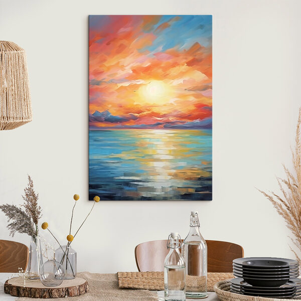 Sonnenuntergang über dem Wasser Wandbilder Sonnenuntergang über dem Wasser