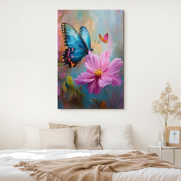 Schmetterling auf einer Blume Wandbilder Schmetterling auf einer Blume