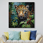 Wandbilder Leopard im Dschungel
