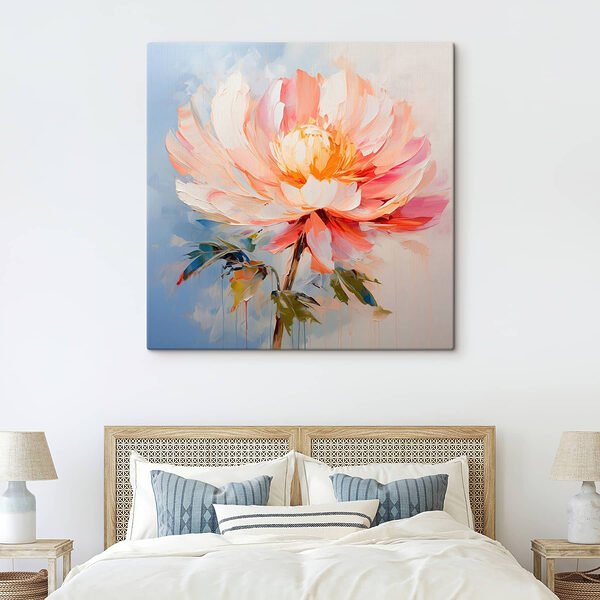 Gemälde einer Blume Wandbilder Gemälde einer Blume