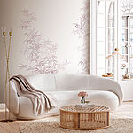 Fototapeten Pflanze mit Blättern darauf