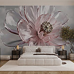 Fototapeten Zarte Blütenblätter umarmen eine verschlungene Schönheit