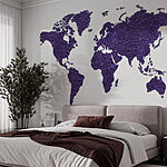 Fototapeten Karte der Welt