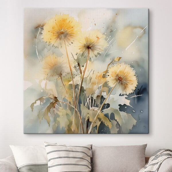 Aquarell von Blumen Wandbilder Aquarell von Blumen