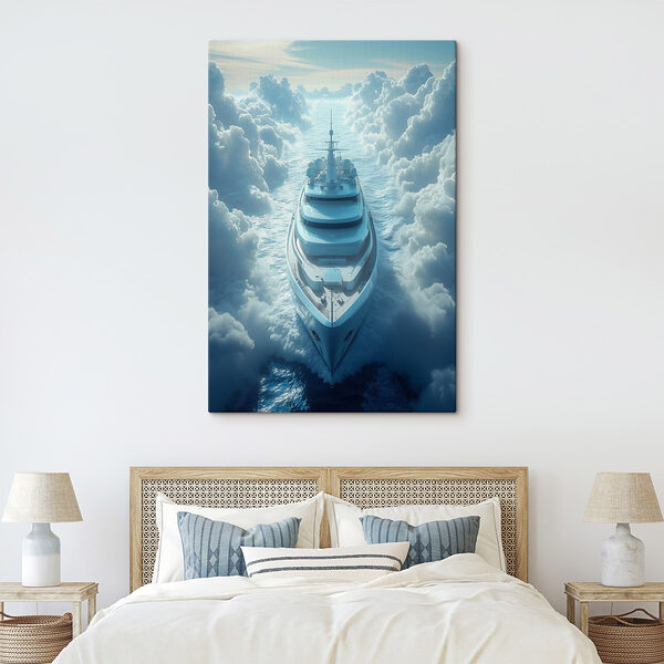 Schiff in den Wolken Wandbilder Schiff in den Wolken