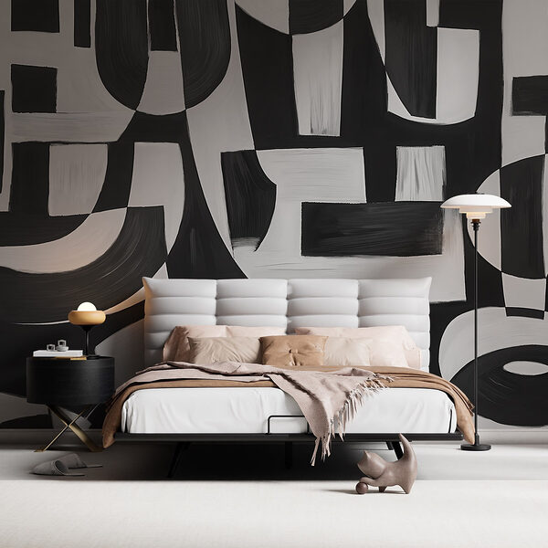 Fototapeten Schwarze und weiße Kunst