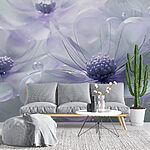 Fototapeten Zarte Blütenblätter in sanften Farbtönen