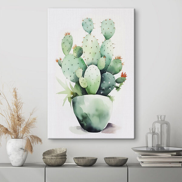 Aquarell eines Kaktus Wandbilder Aquarell eines Kaktus